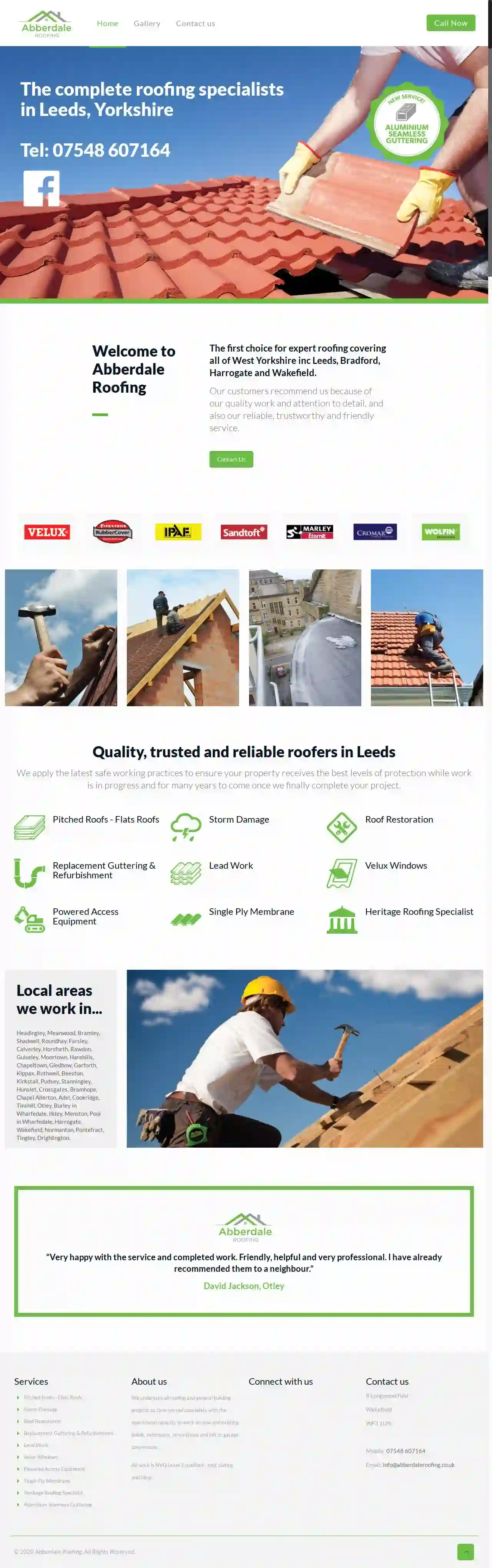 Abberdale roofing