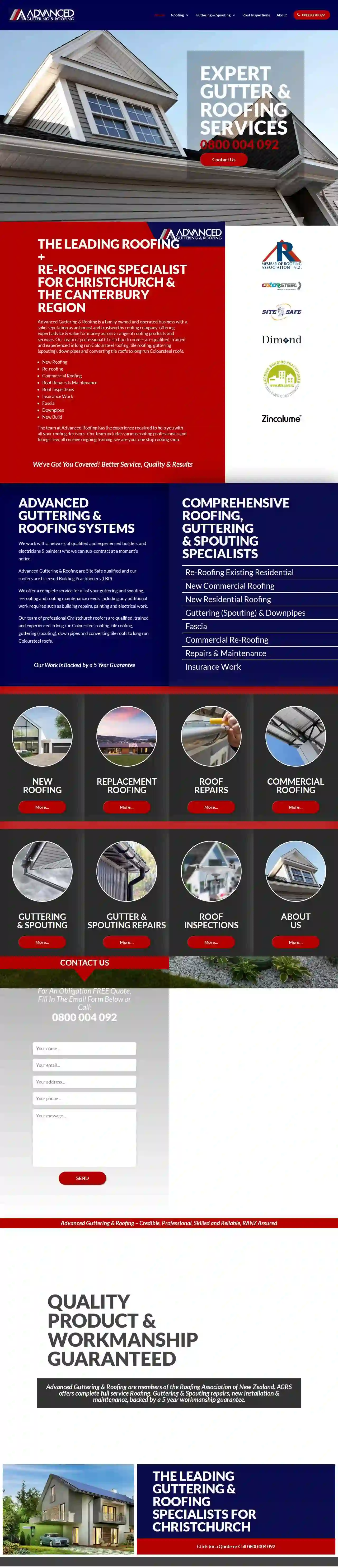 Advanced Guttering Roofing Systems Ltd