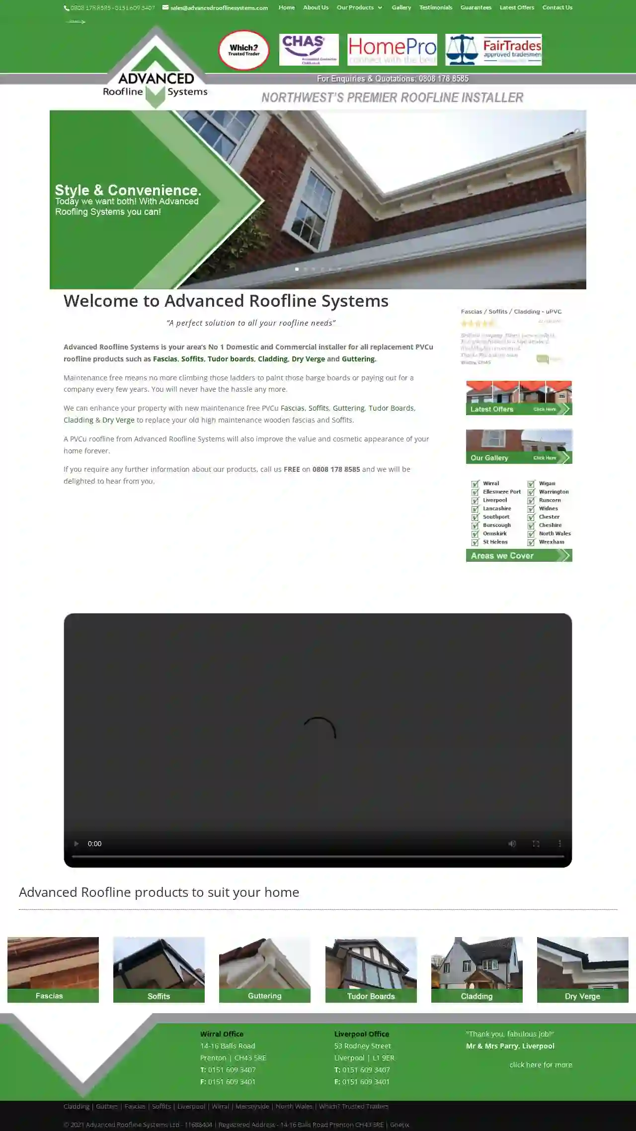 Advanced Roofline Systems