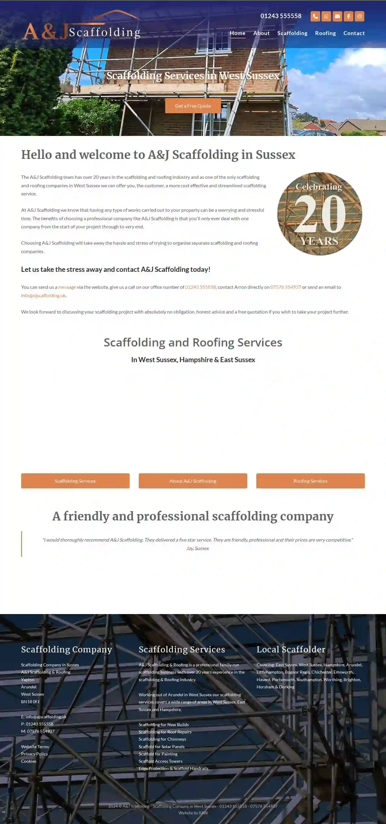 A&J Scaffolding & Roofing Ltd