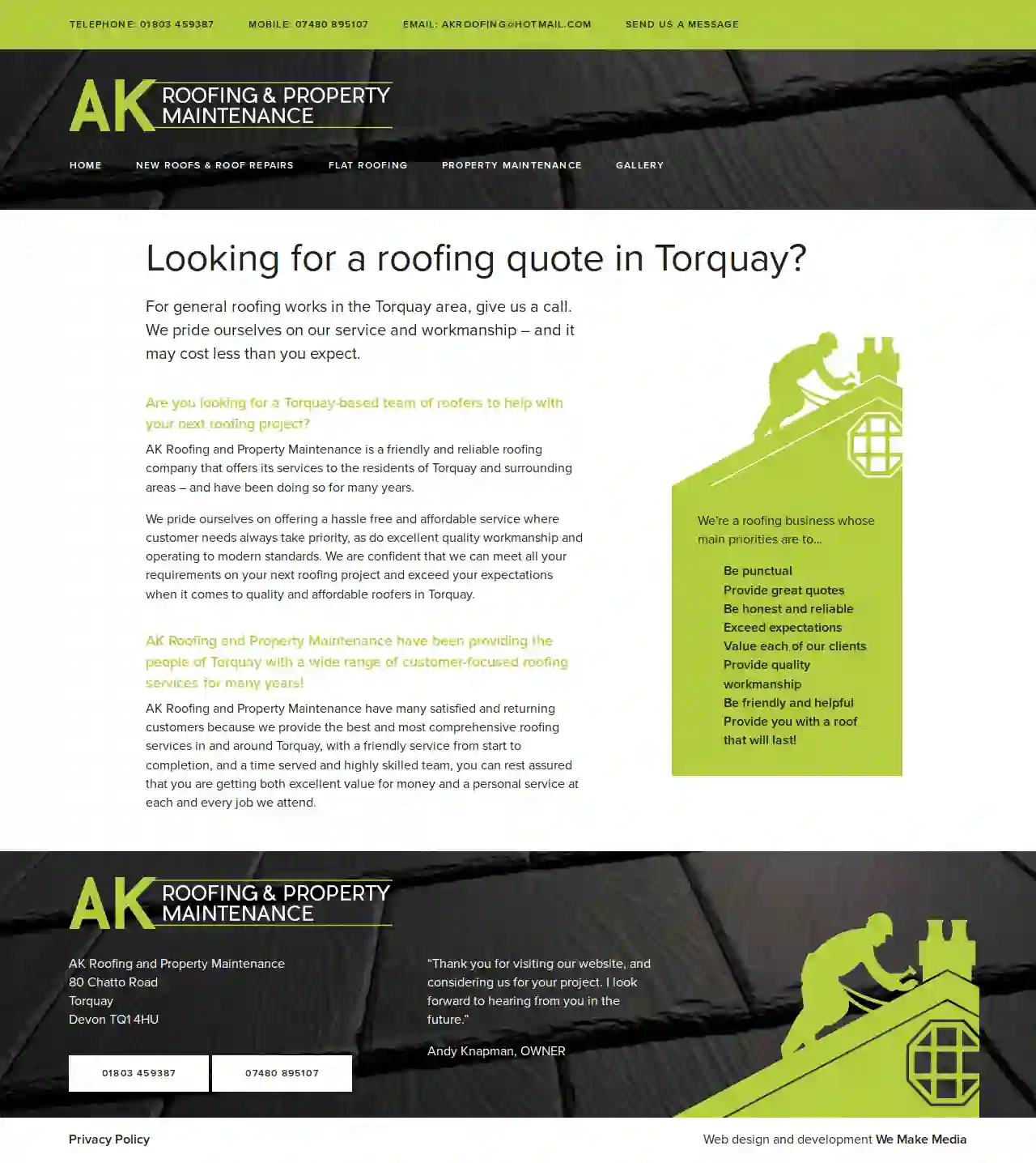 AK Roofing and Property Maintenance