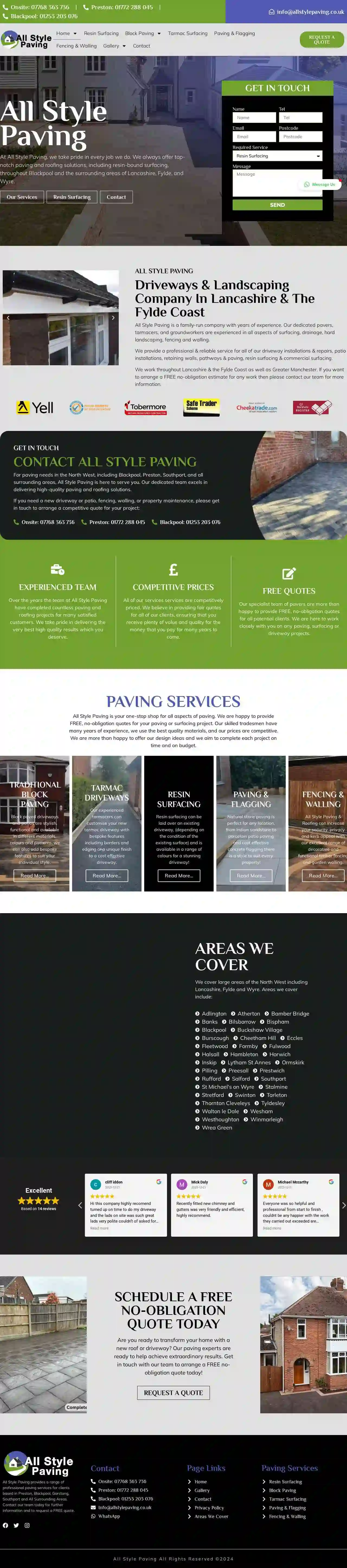 All Style Paving & Roofing