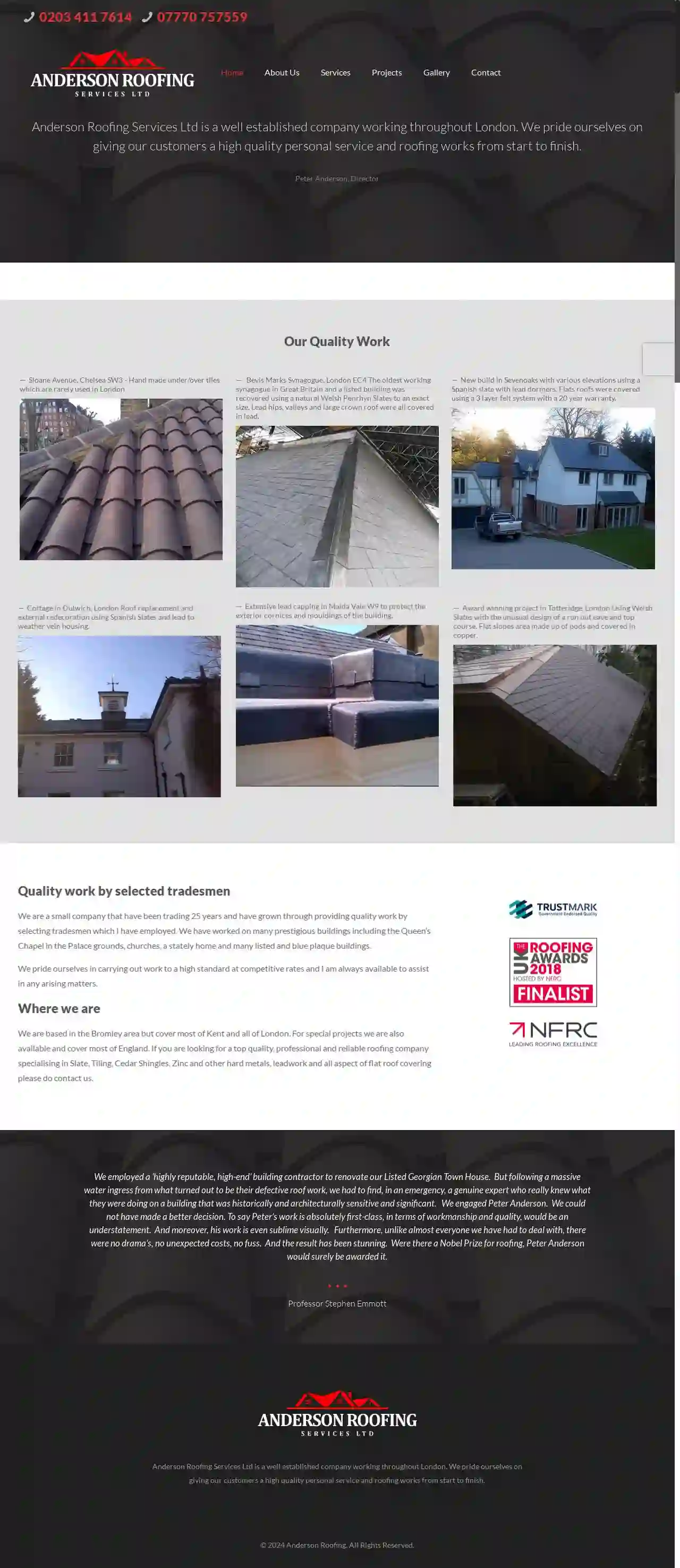 Anderson Roofing Services Ltd