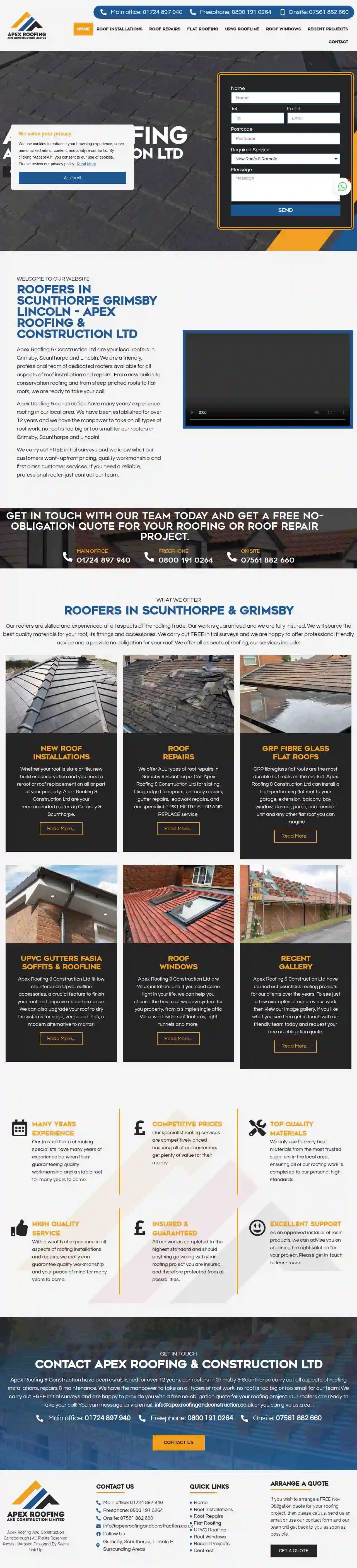 Apex Roofing and Construction Ltd