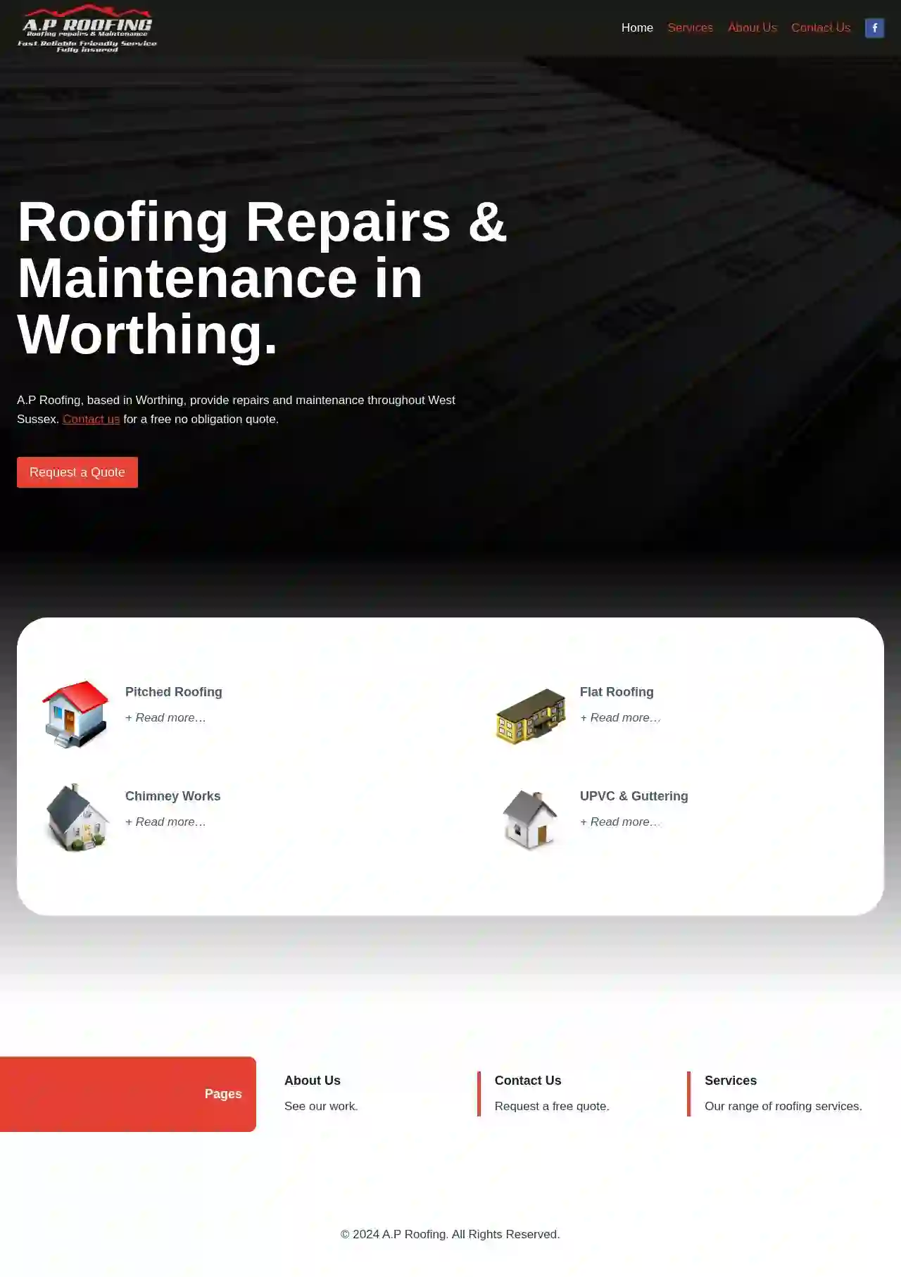 a.p roofing worthing