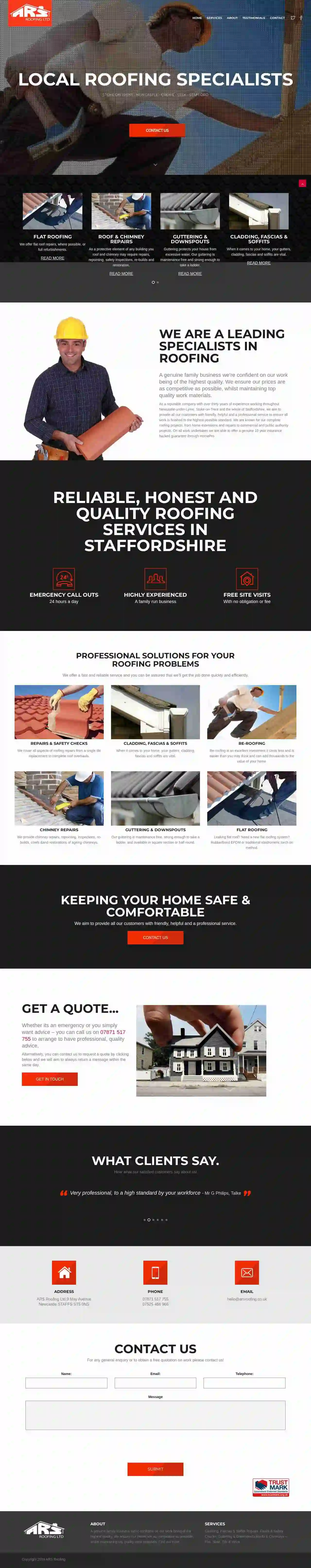 ARS ROOFING LTD