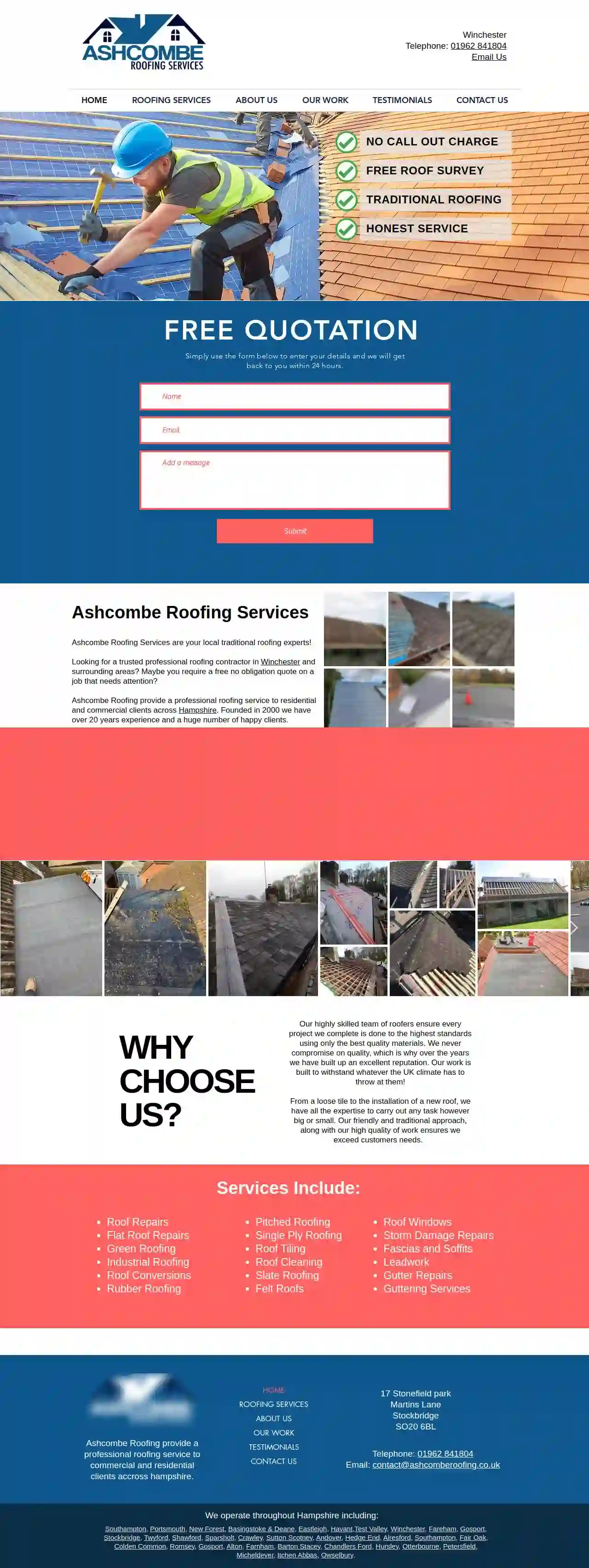 Ashcombe Roofing Services