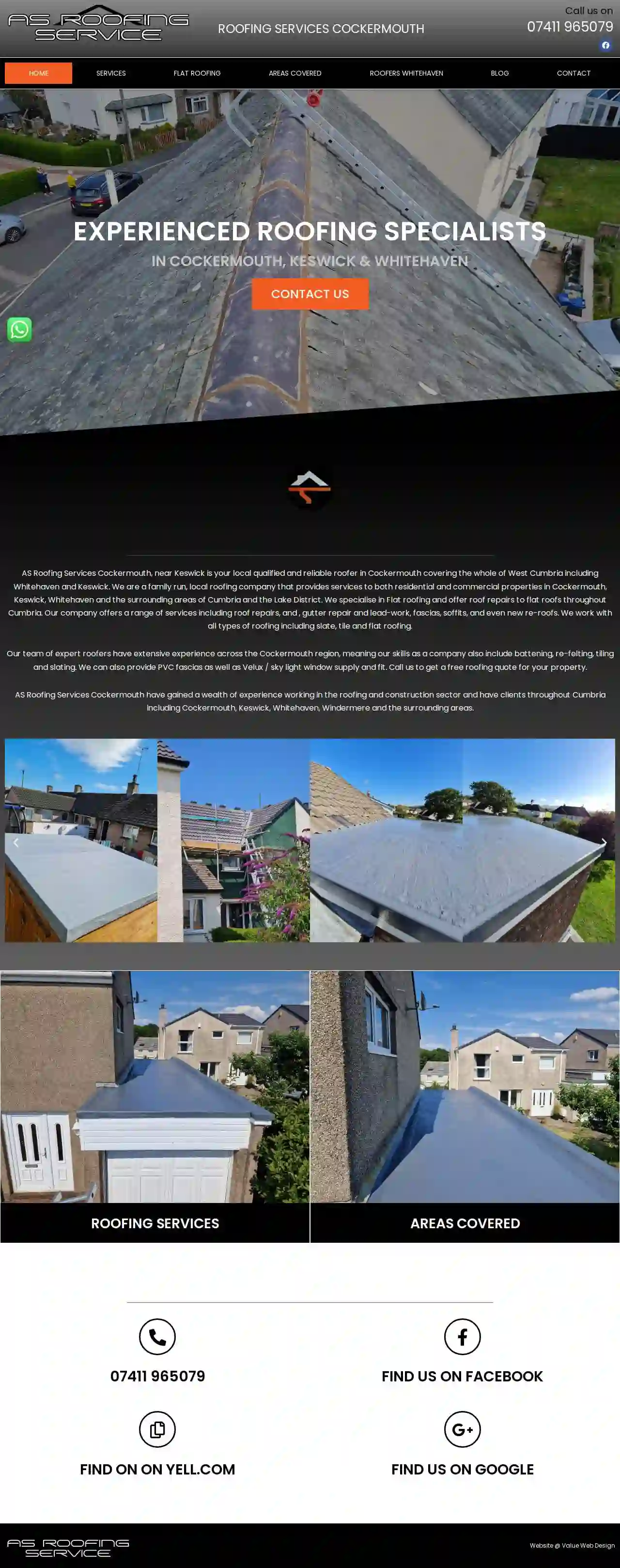 AS ROOFING SERVICES COCKERMOUTH (ROOFER COCKERMOUTH)