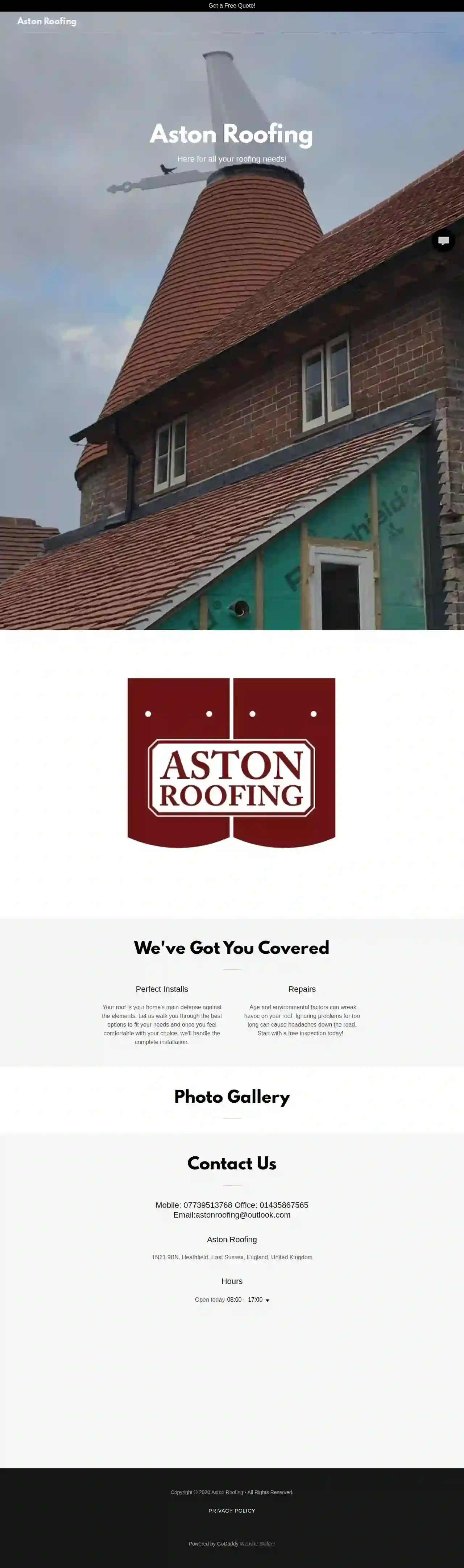 Aston Roofing & Construction