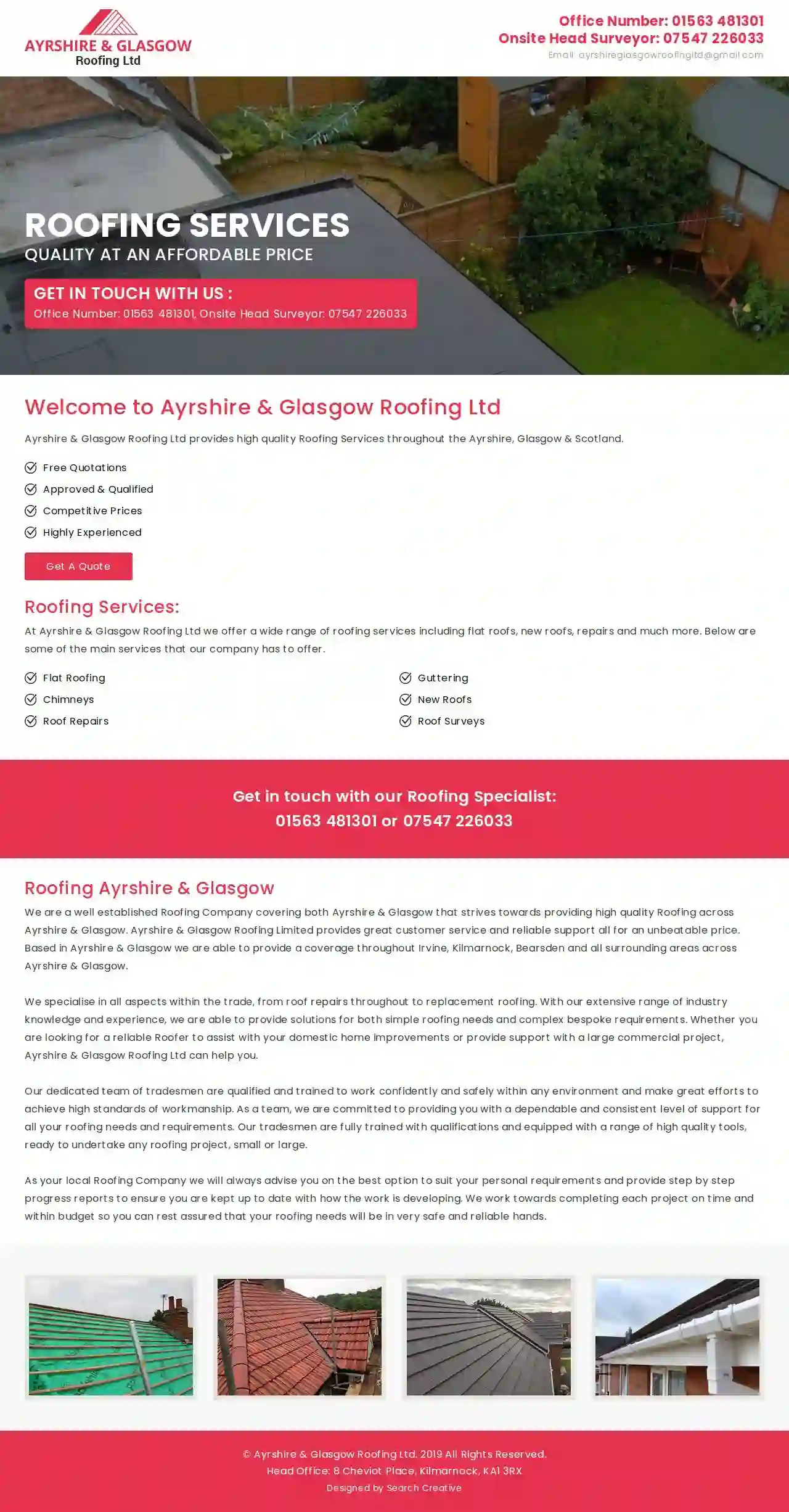 AYRSHIRE & GLASGOW ROOFING LTD