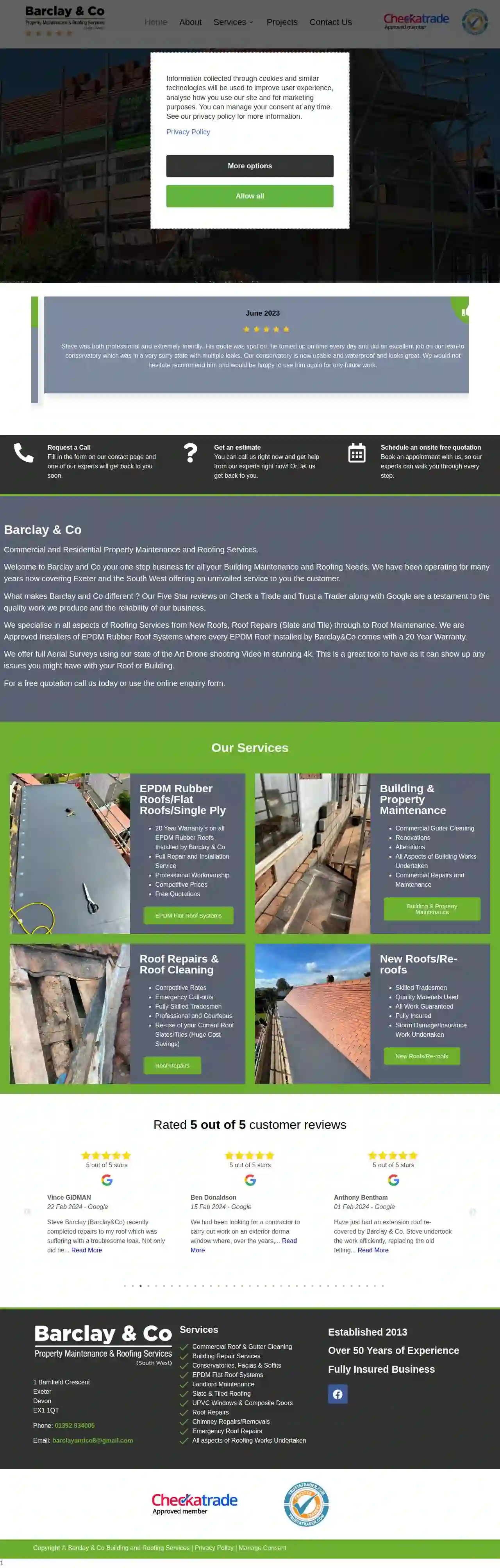 Barclay&Co Property Maintenance & Roofing Services