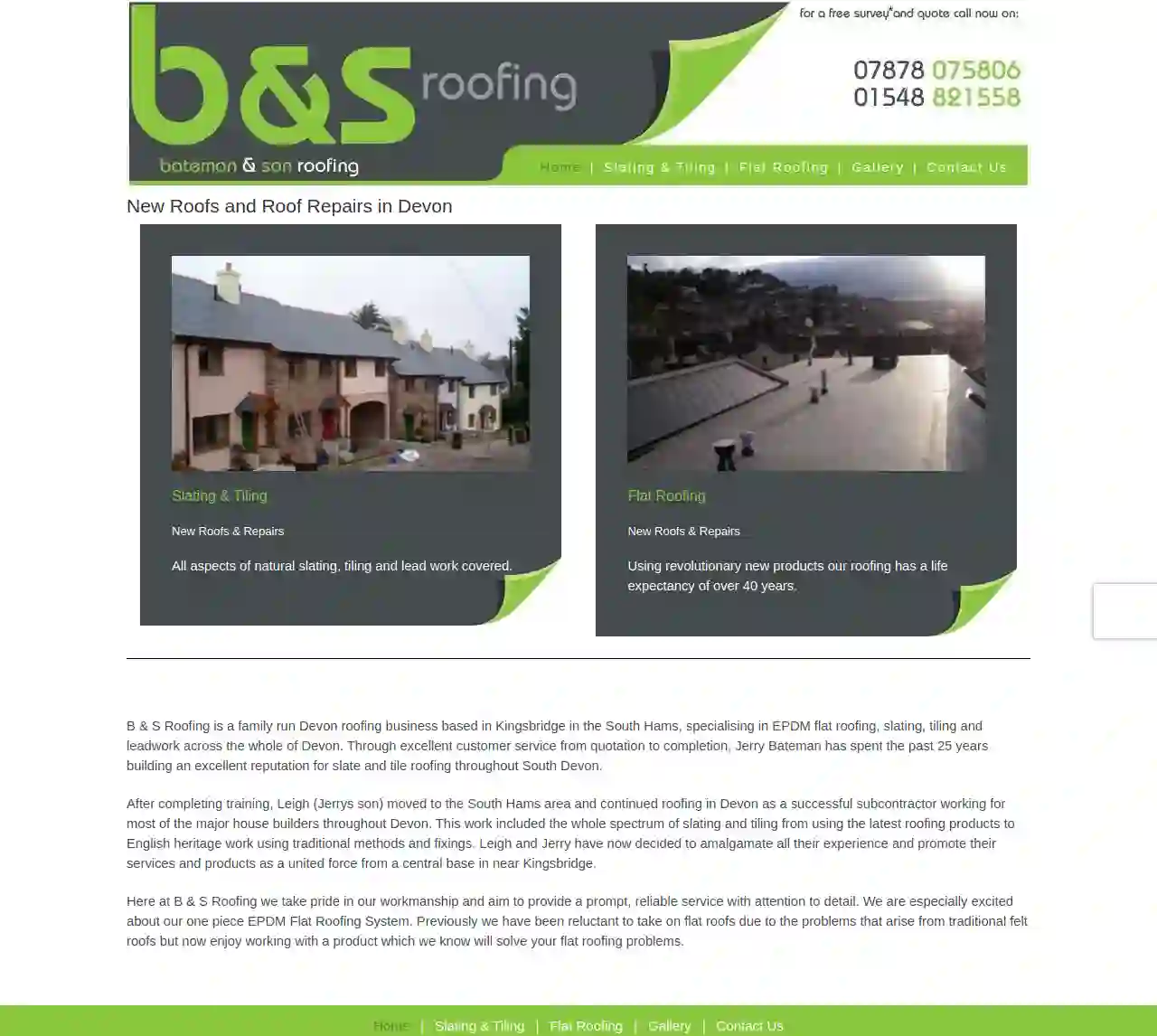 B & S Roofing