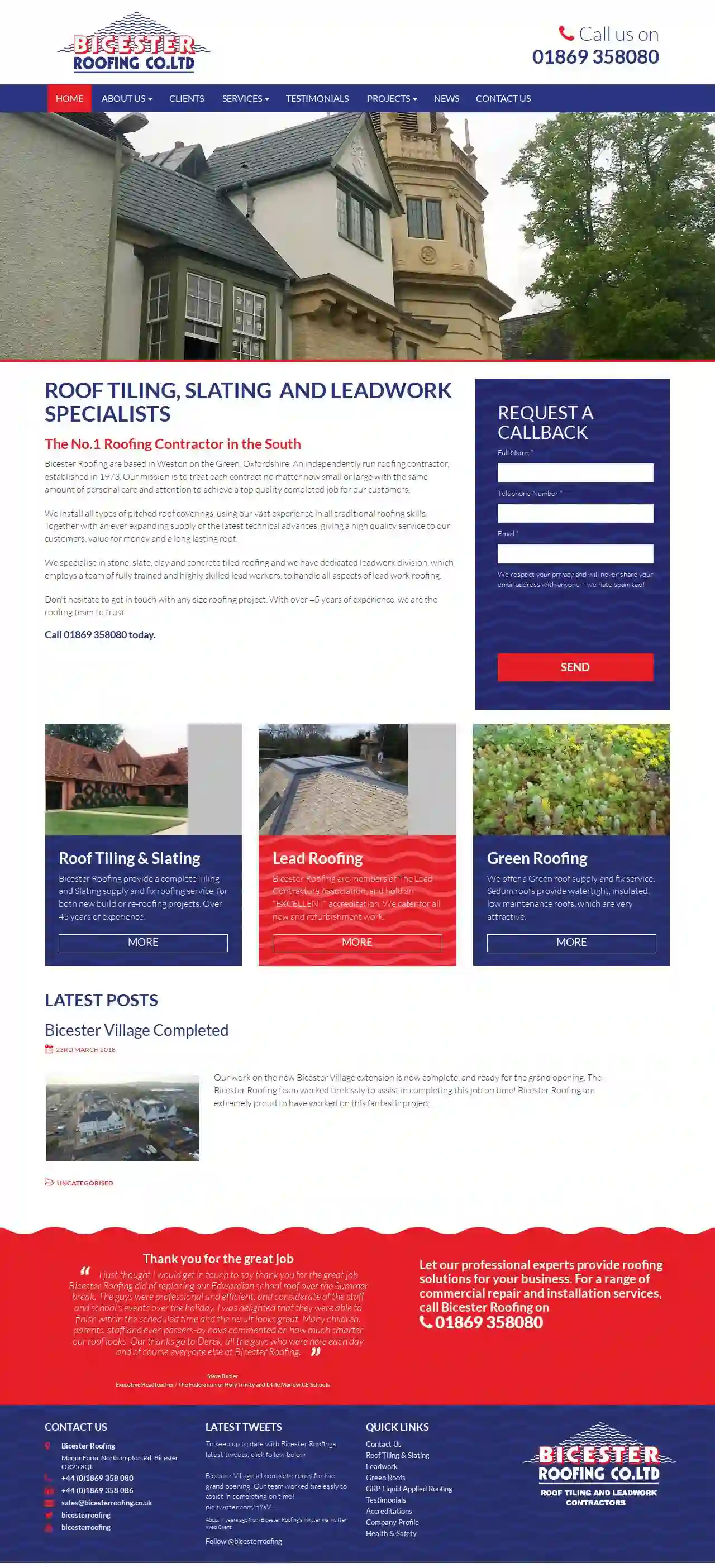 Bicester Roofing Co Ltd