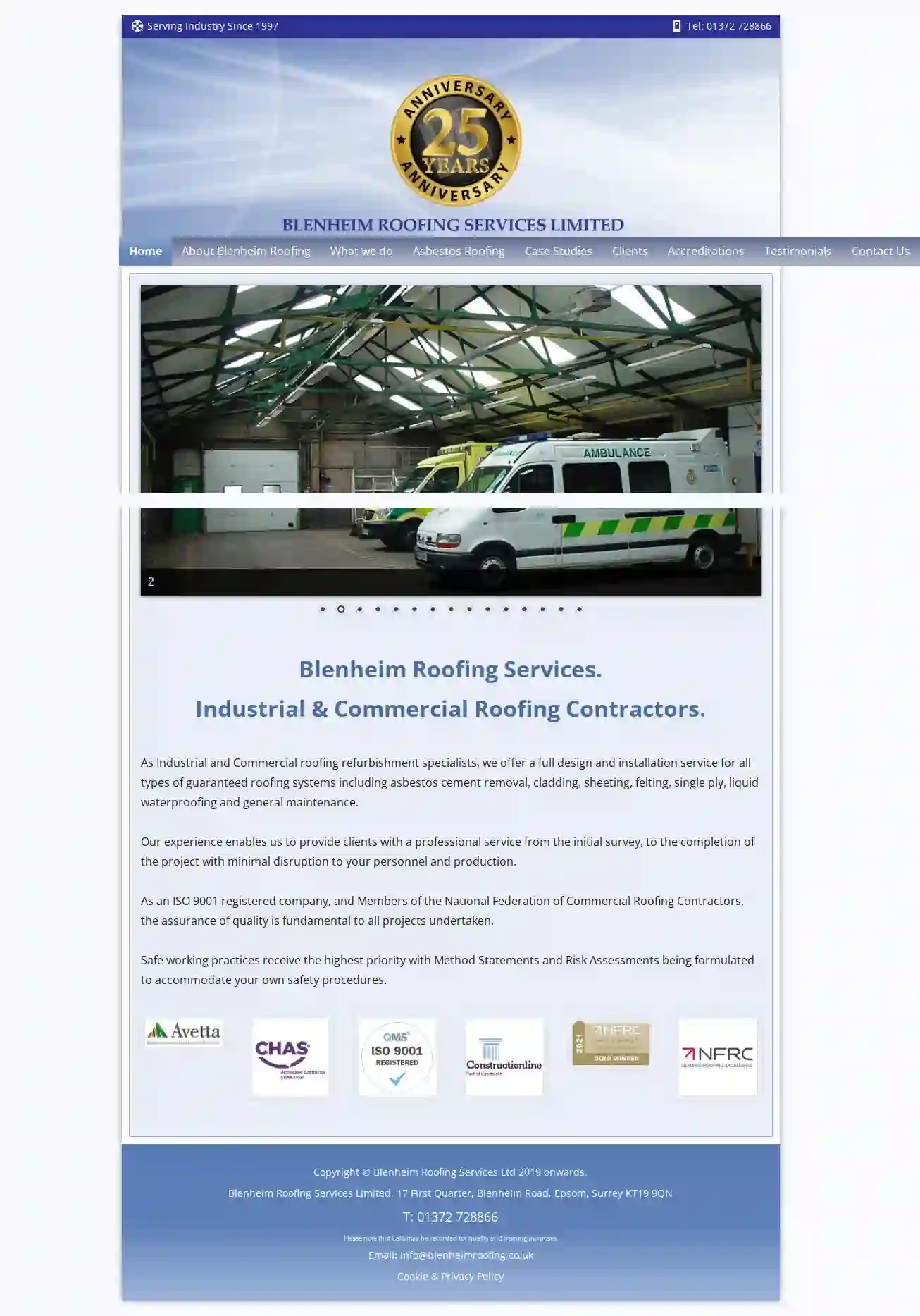 Blenheim Roofing Services Ltd