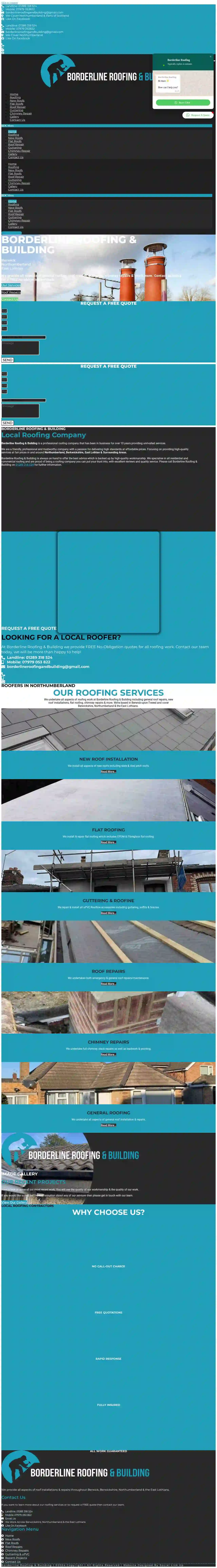 Borderline Roofing & Building