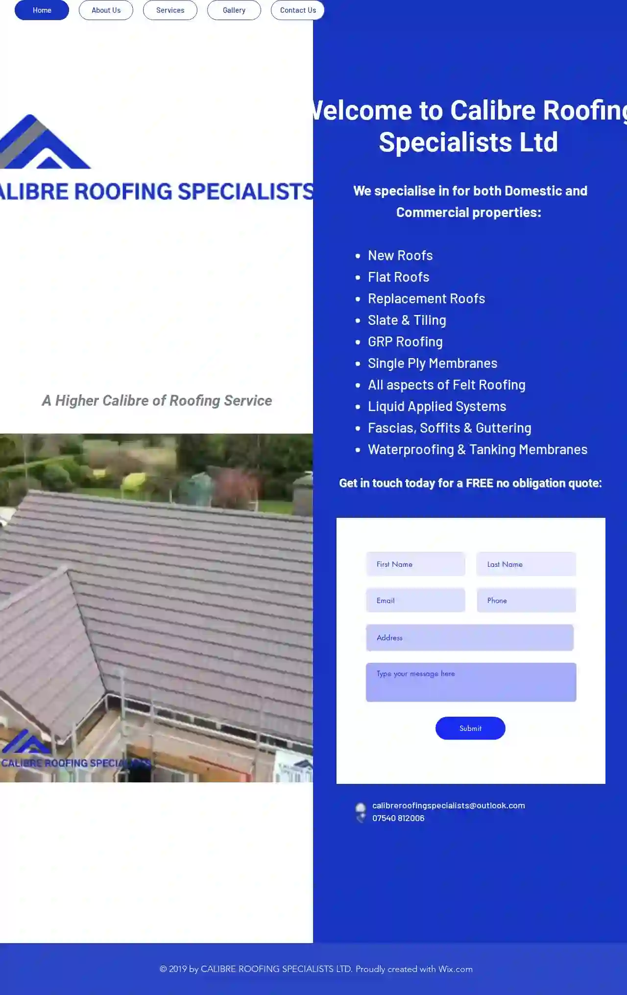 Calibre Roofing Specialists Ltd