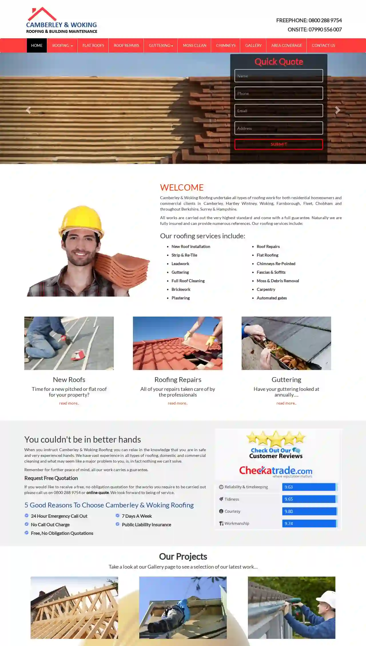 Camberley & Woking Roofing