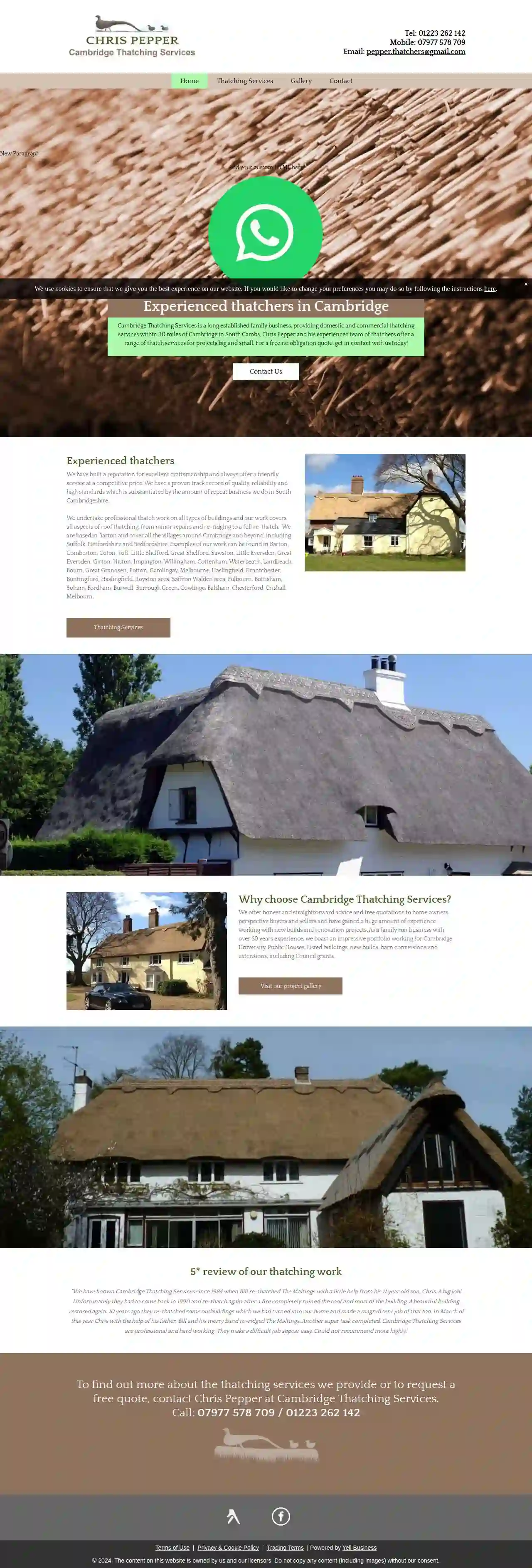 Cambridge Thatching Services