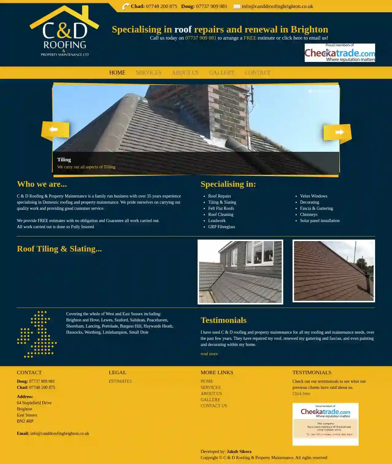 C & D Roofing & Property Maintenance Ltd