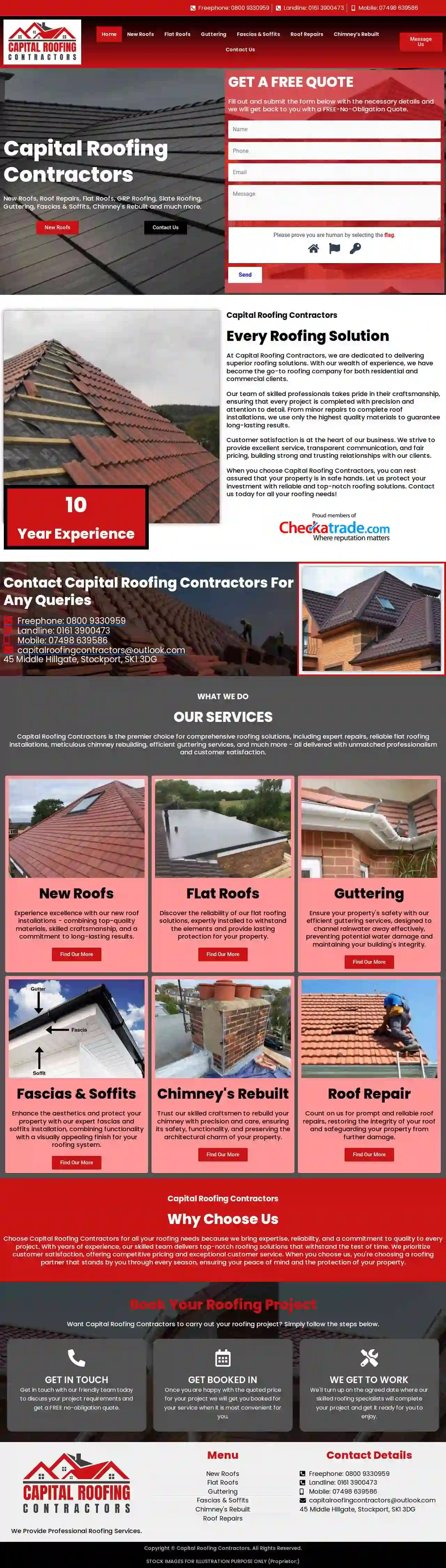 Capital roofing contractors