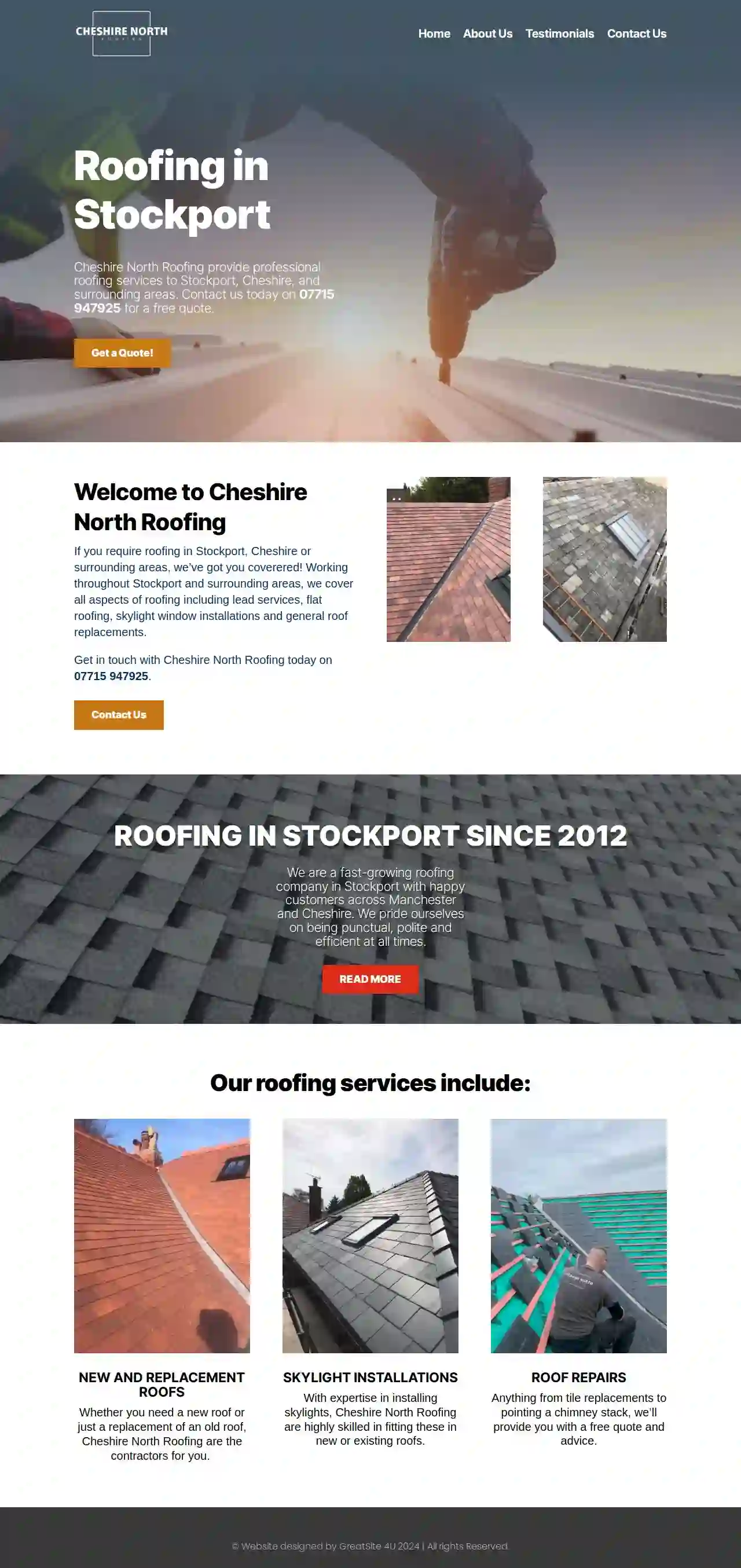 Cheshire North Roofing