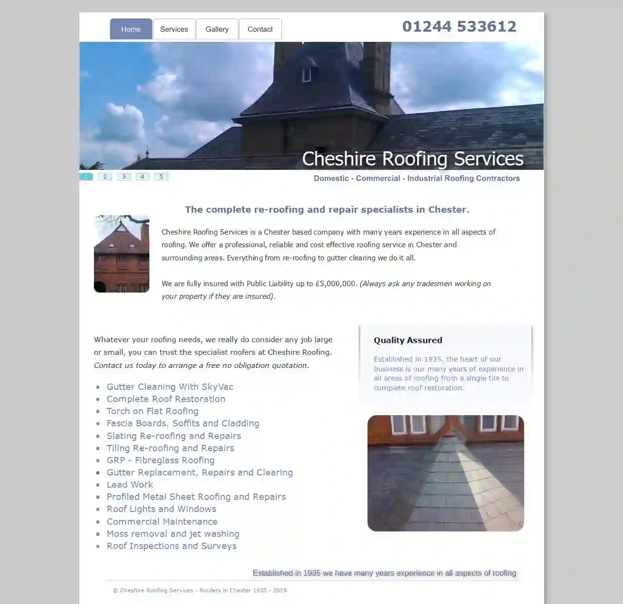 Cheshire Roofing Services