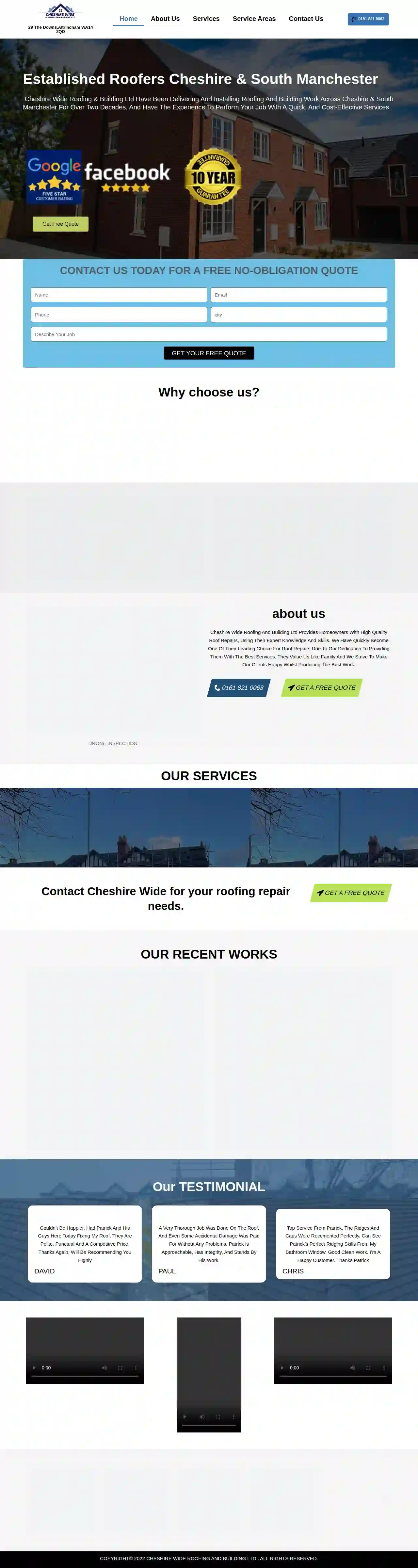 Cheshire Wide Roofing & Building Ltd