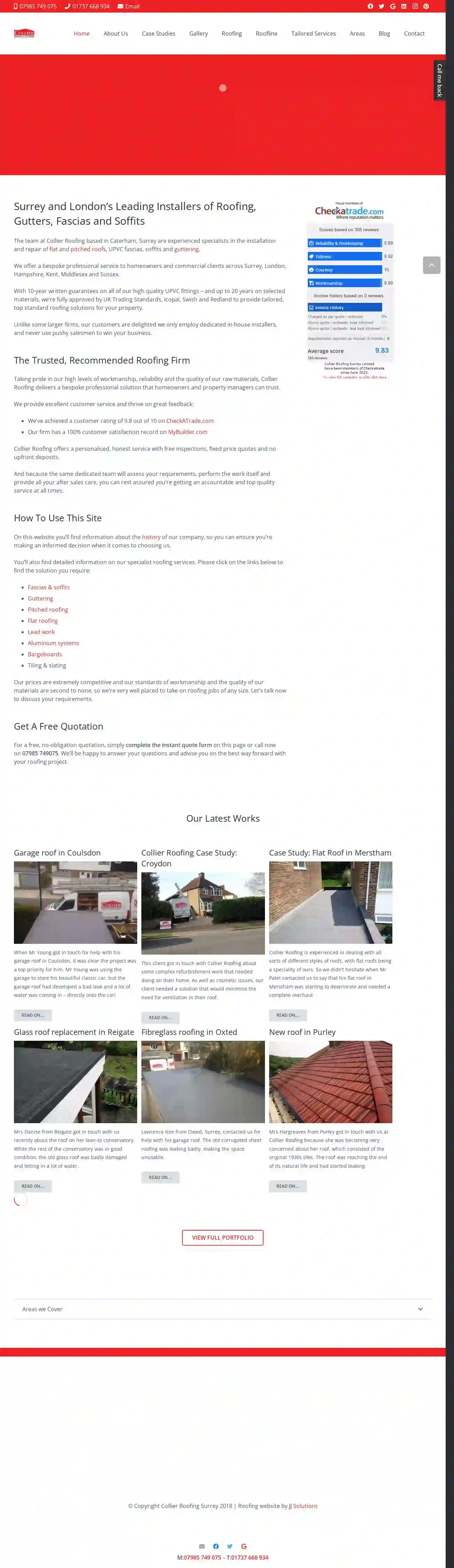 Collier Roofing Surrey