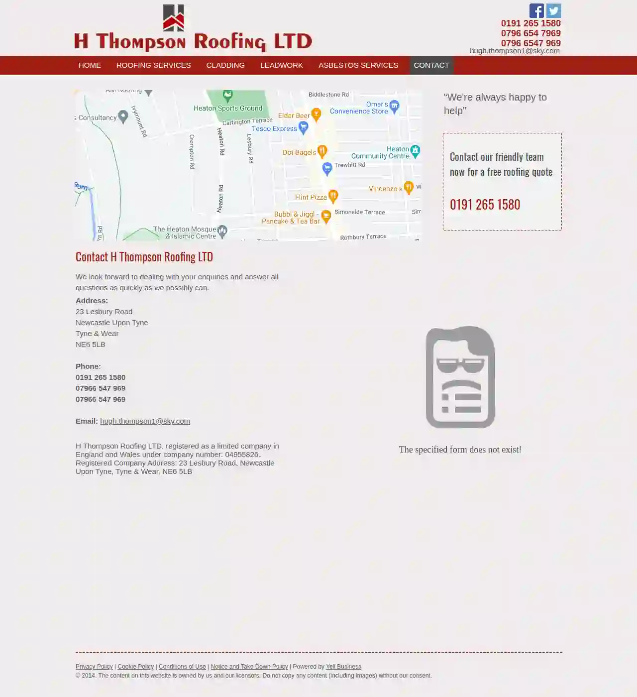 H Thompson Roofing LTD