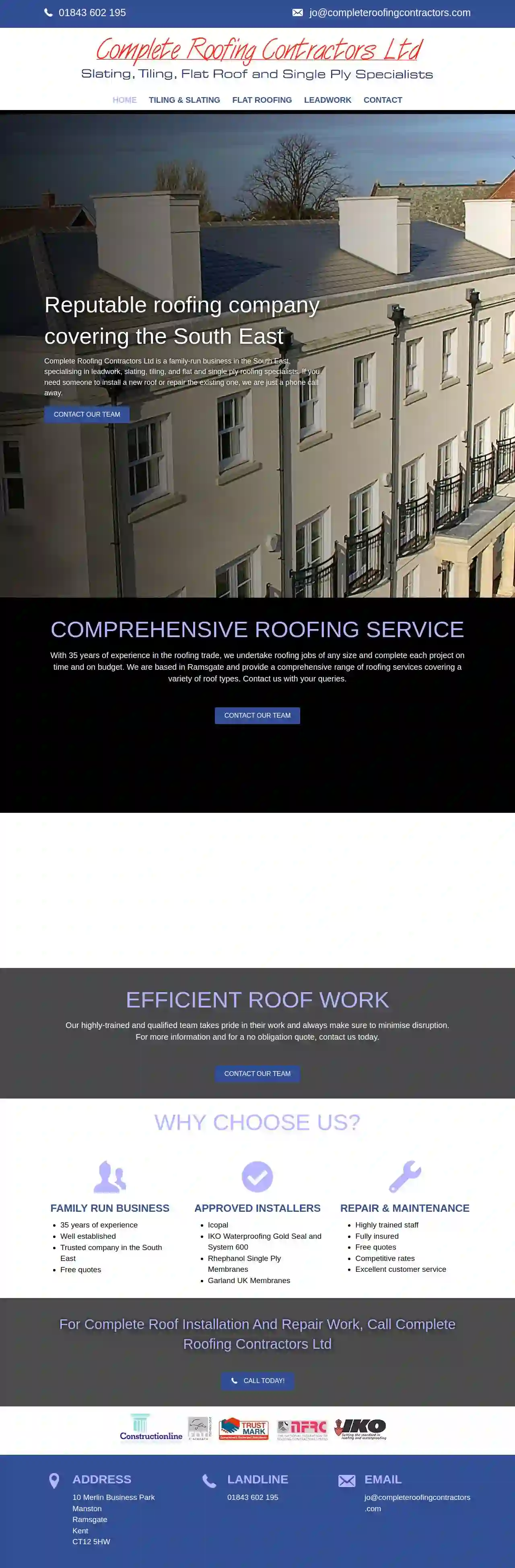 Complete Roofing Contractors Ltd