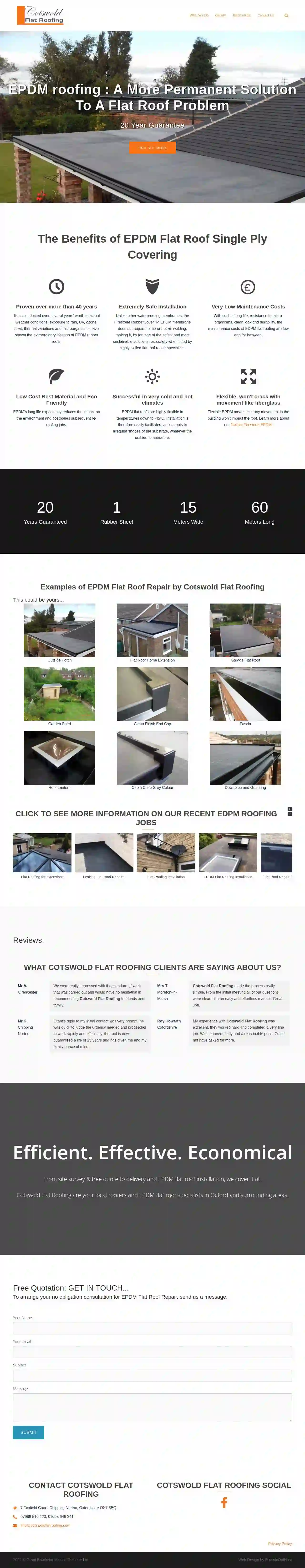 Cotswold Flat Roofing