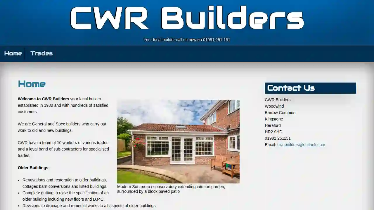 Building & Roofing C W R