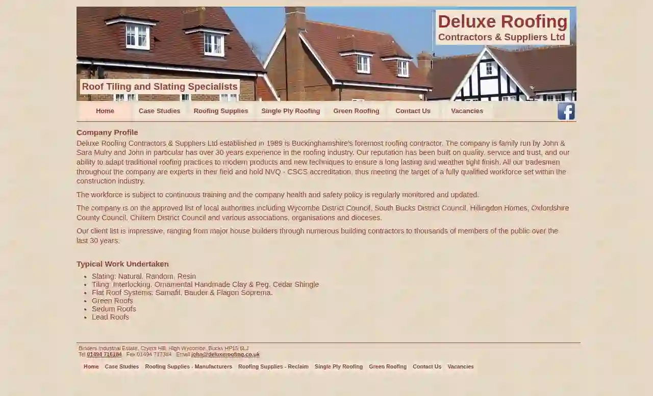 Deluxe Roofing Contractors & Suppliers Ltd