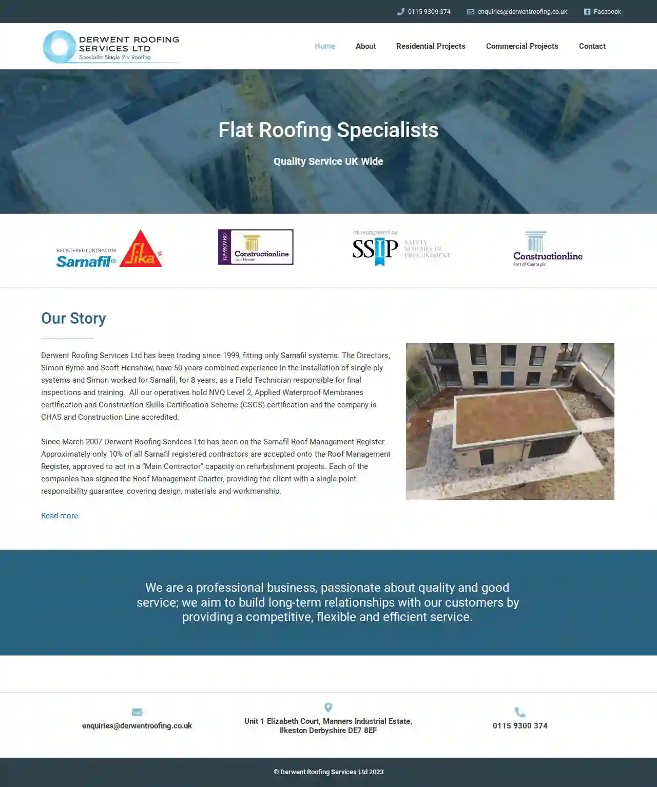 Derwent Roofing Services Ltd