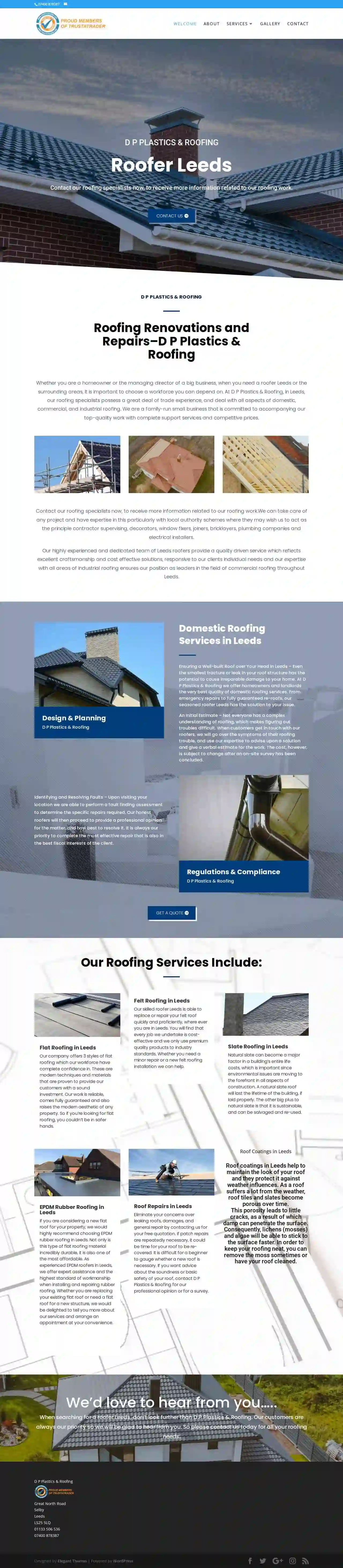 Dp plastics and roofing Ltd