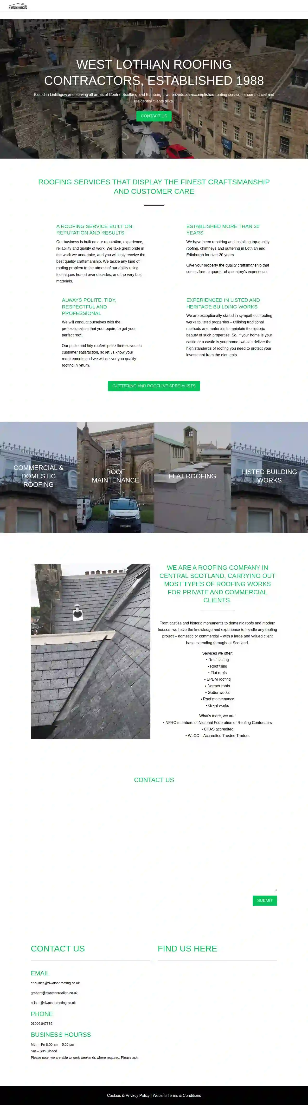 D Watson Roofing Ltd