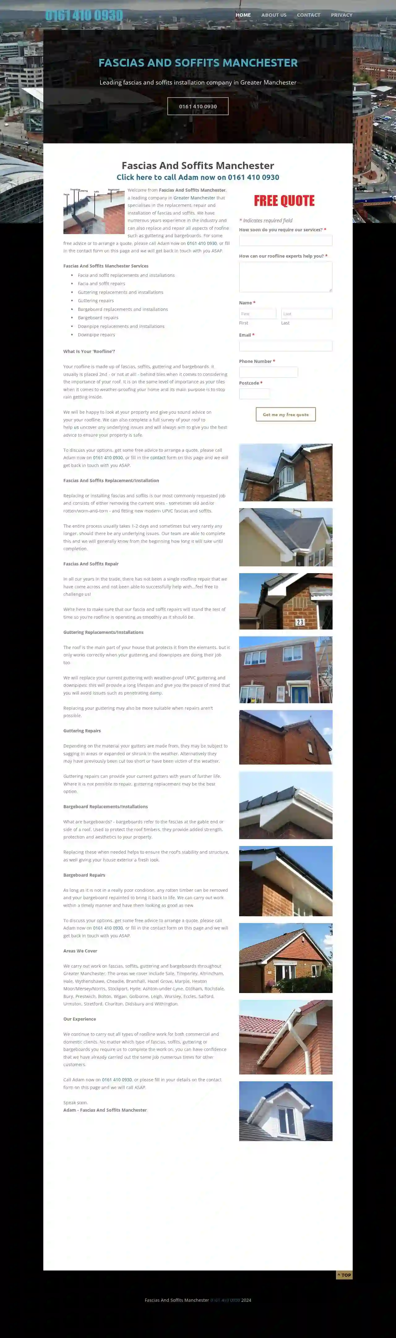 Fascias And Soffits Manchester