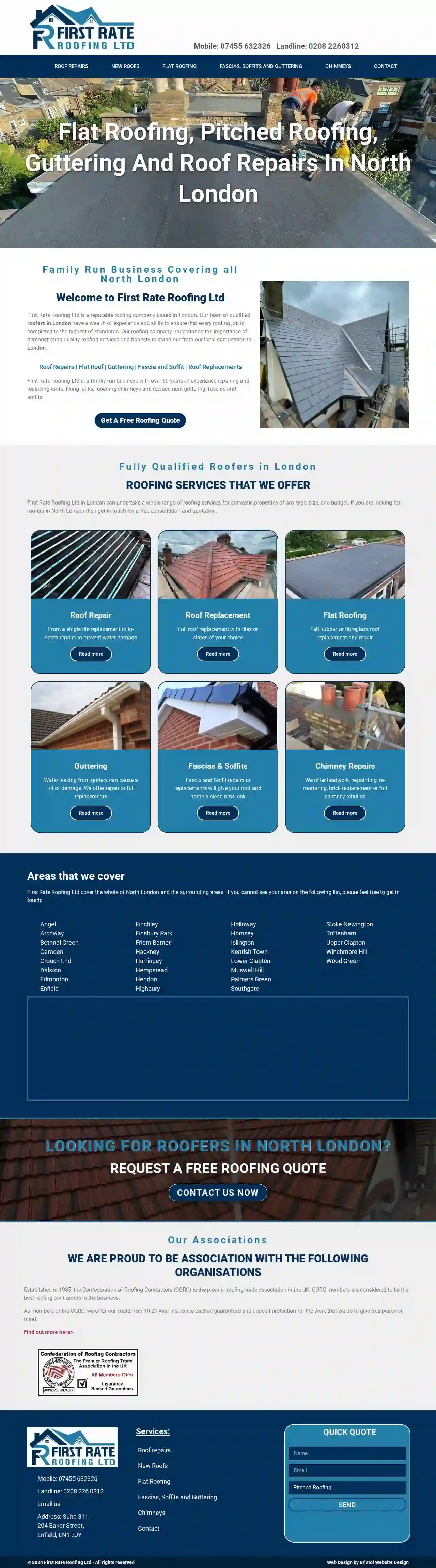 First Rate Roofing Ltd