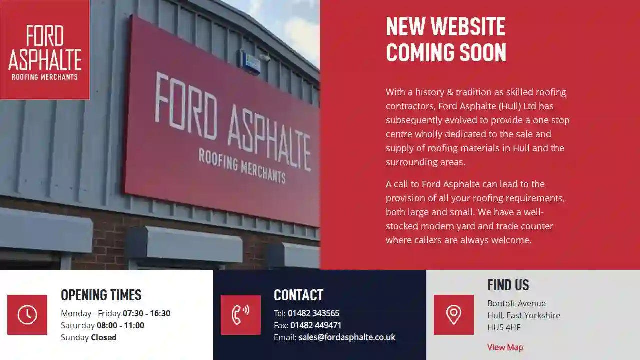 Ford Asphalte (Hull) Ltd (Roofing Merchants)