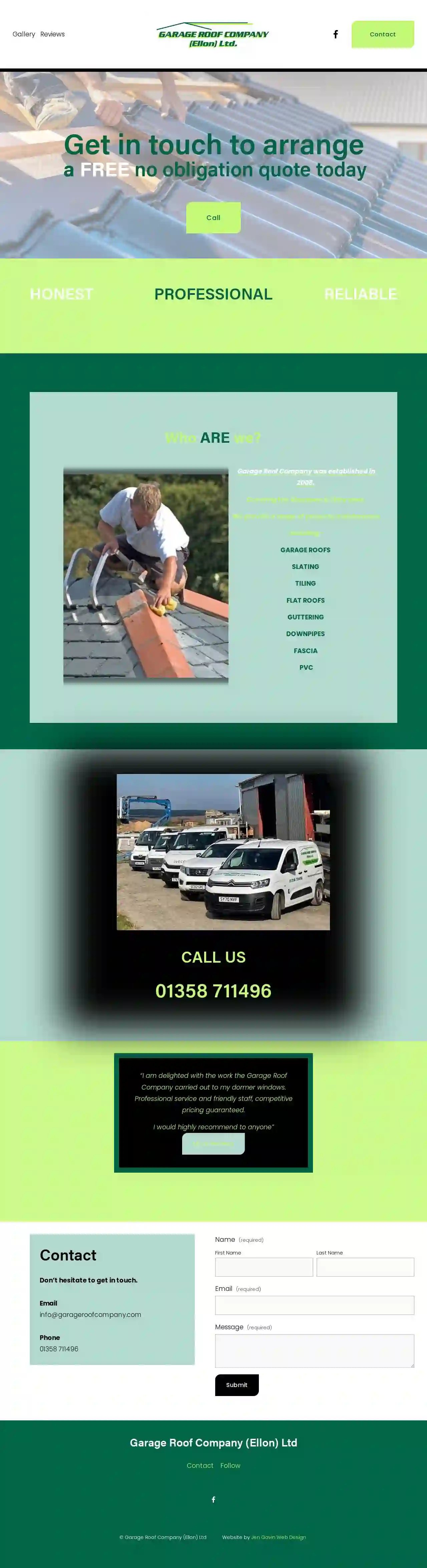 Garage Roof Company (Ellon) Ltd