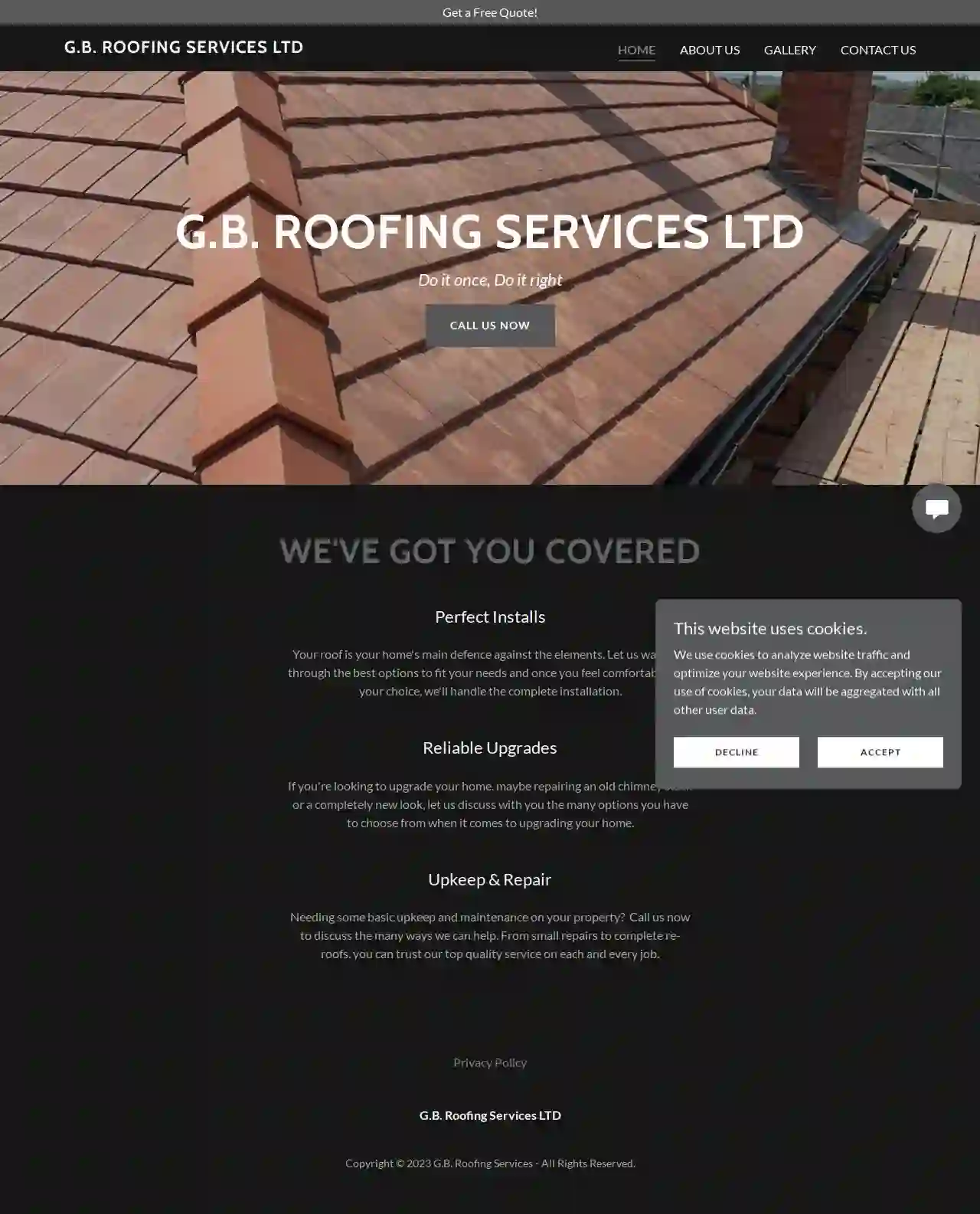 G.B Roofing Services LTD (Derbyshire)