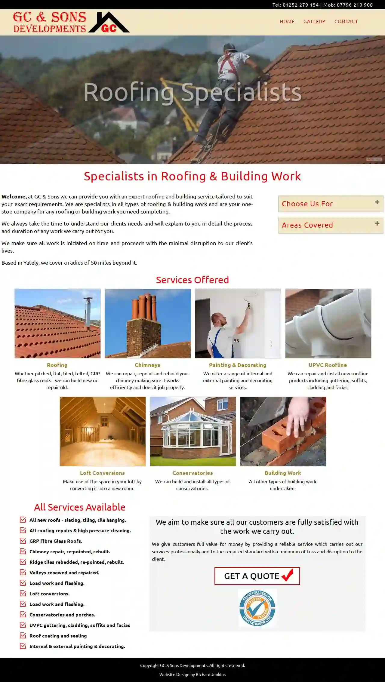 GC and Son's Roofing Eastleigh