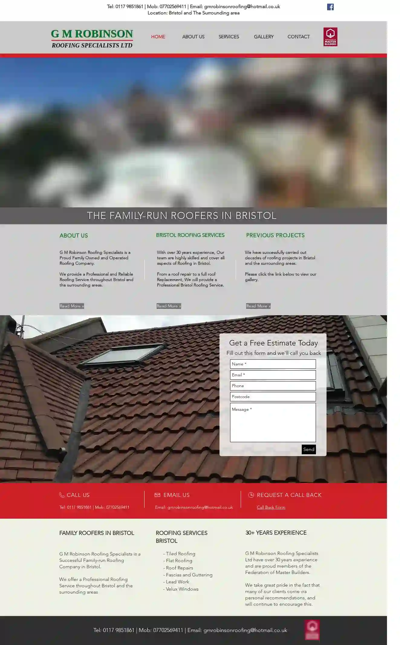 G M Robinson Roofing Specialists Ltd