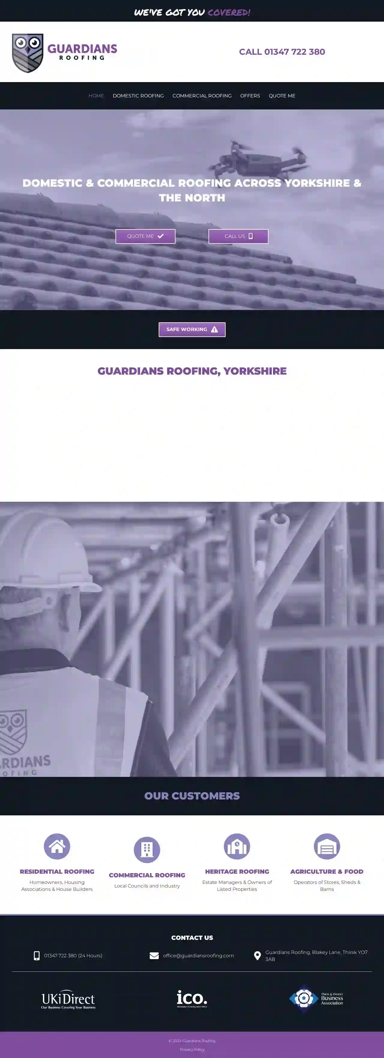 Guardians Roofing, Yorkshire