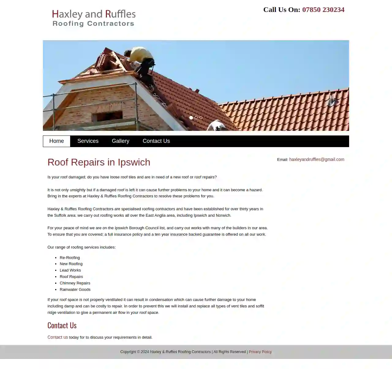 Haxley & Ruffles Roofing Contractors