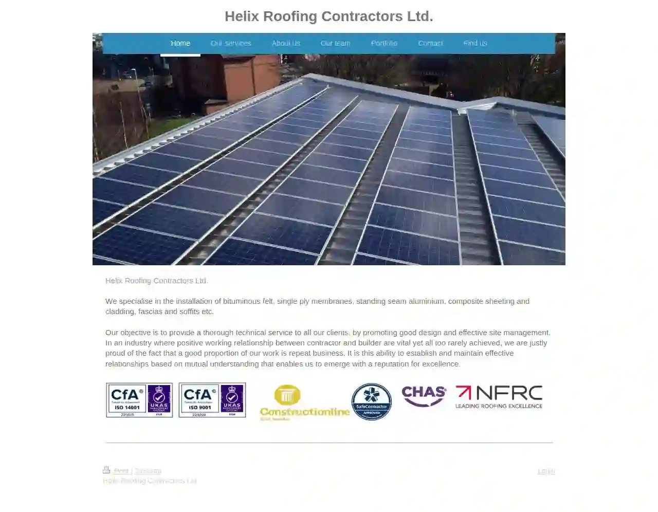 Helix Roofing Contractors Ltd