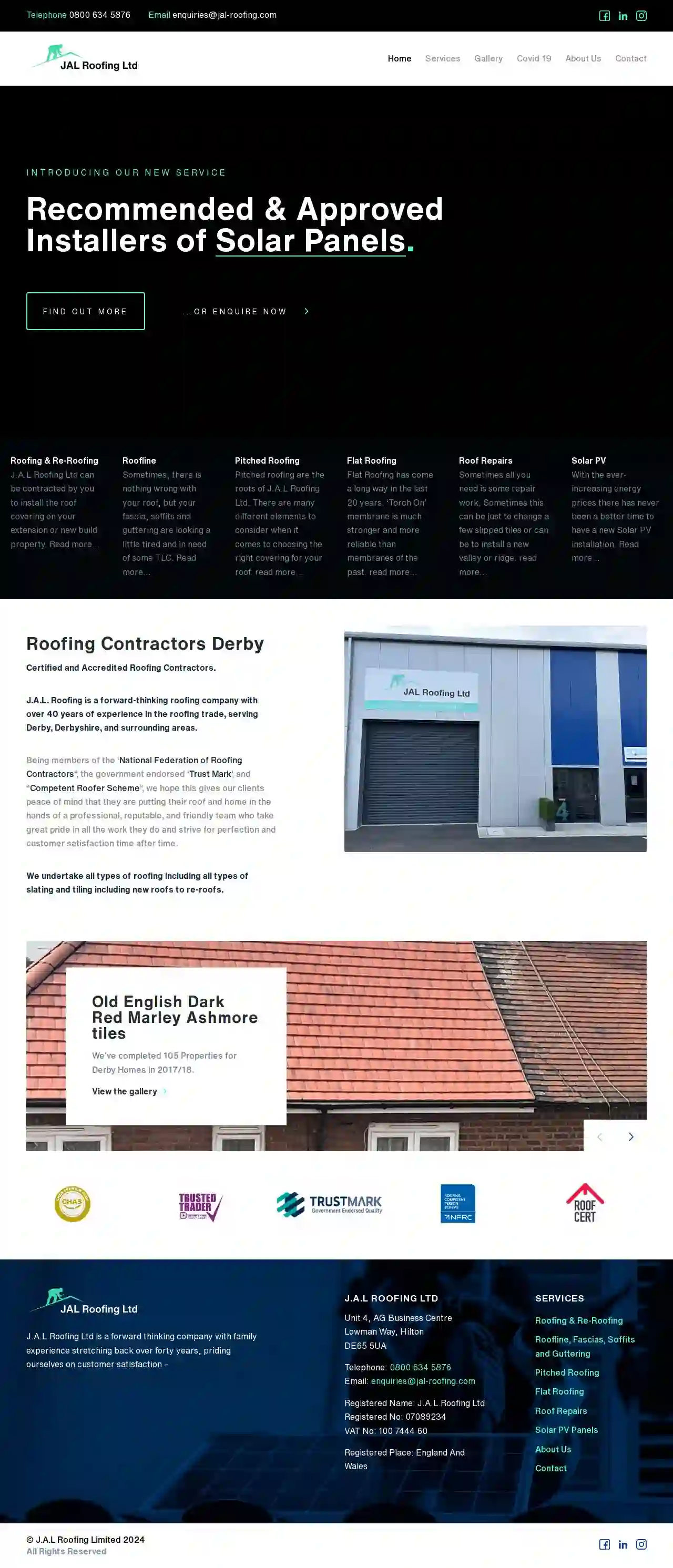 J A L Roofing Ltd