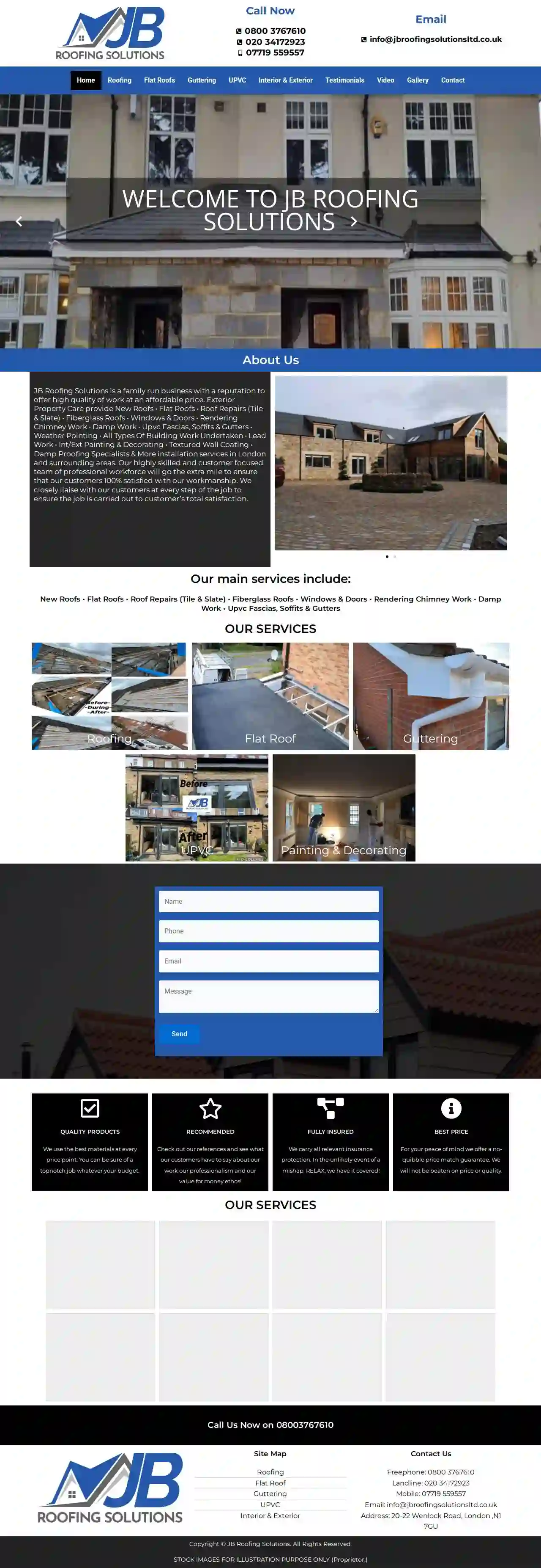 JB Roofing Solutions LTD