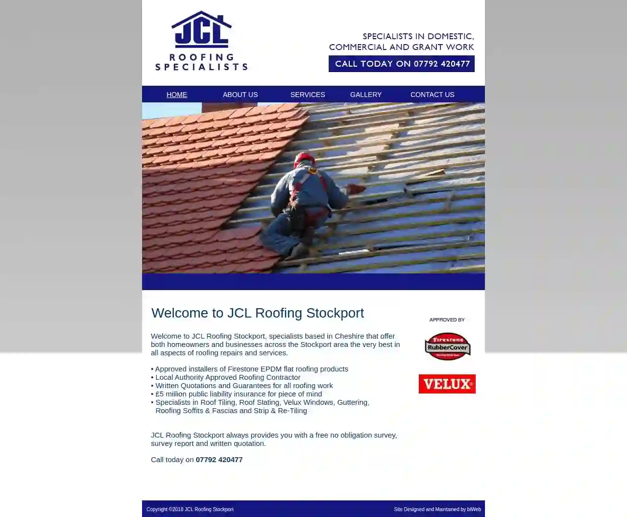 JCL Roofing Stockport Ltd