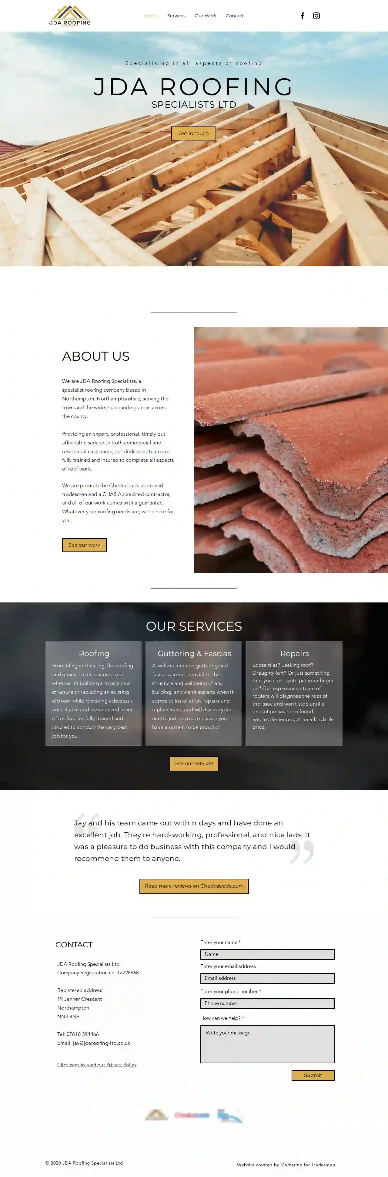 JDA Roofing Specialists Ltd